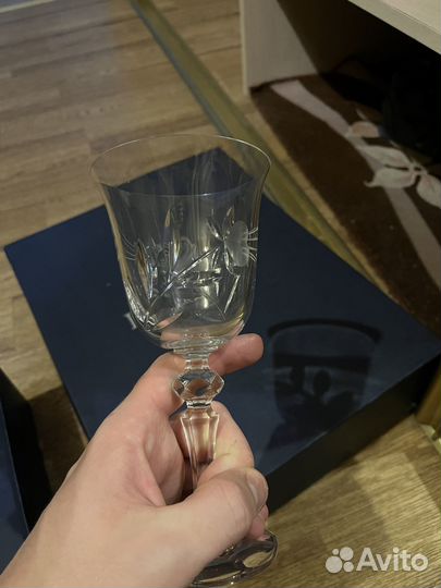 Богемский хрусталь (6 бокалов)