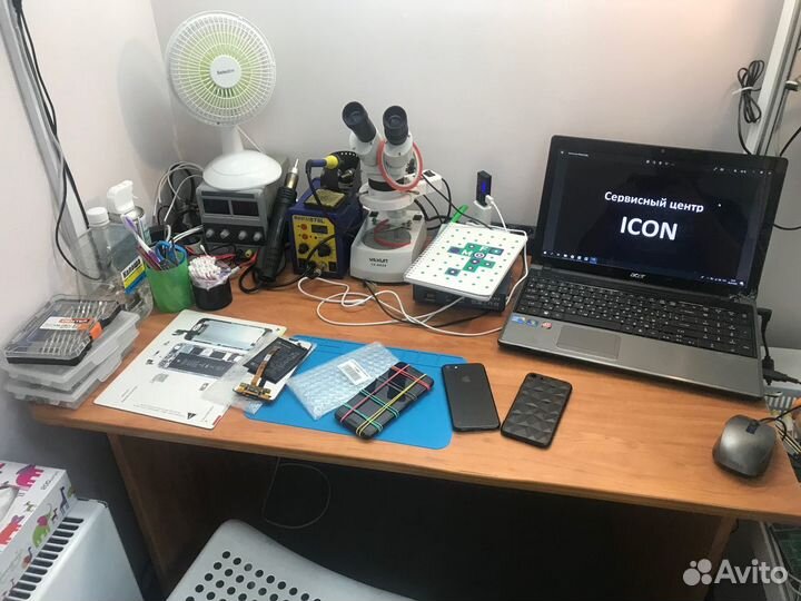 Ремонт телефонов, планшетов и ноутбуков