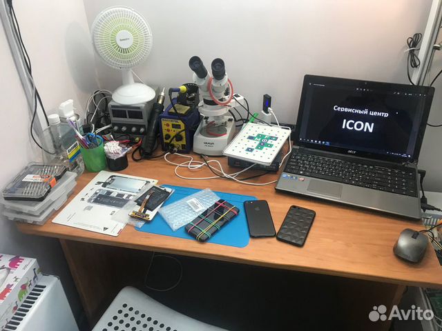 Ремонт телефонов, планшетов и ноутбуков