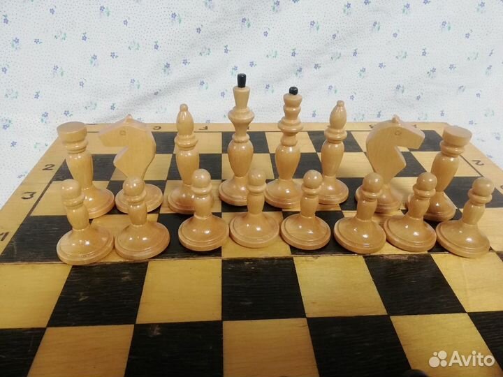 Шахматы СССР редкие подарочные сувенирные фигуры