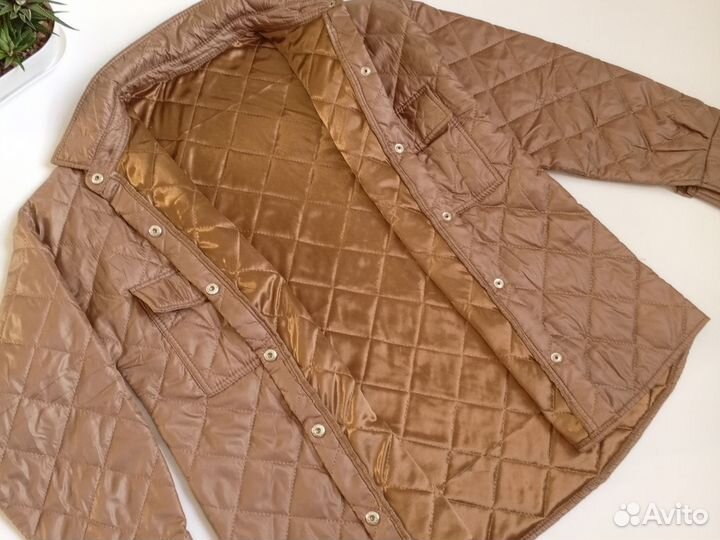 Куртка рубашка стеганая женская размер 46-48