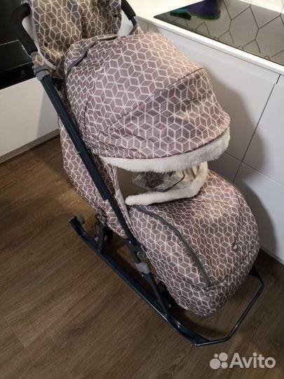 Детские санки-коляска Ника