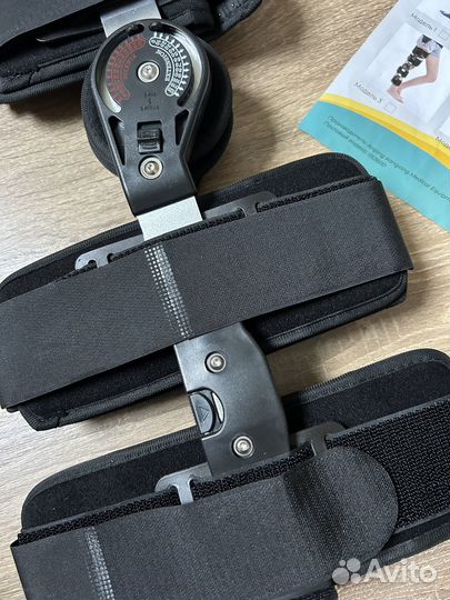 Новый ортез на коленный сустав с шарнирами