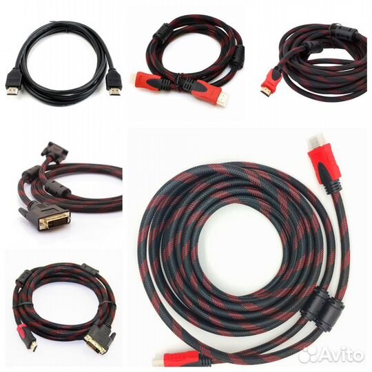 Кабеля hdmi/DVI 1,5/2,5/4,5/10/15/20/25 метров