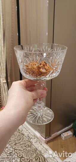 Фужеры СССР хрусталь 1957 год