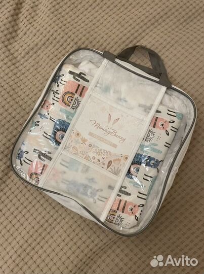 Плед конверт на выписку