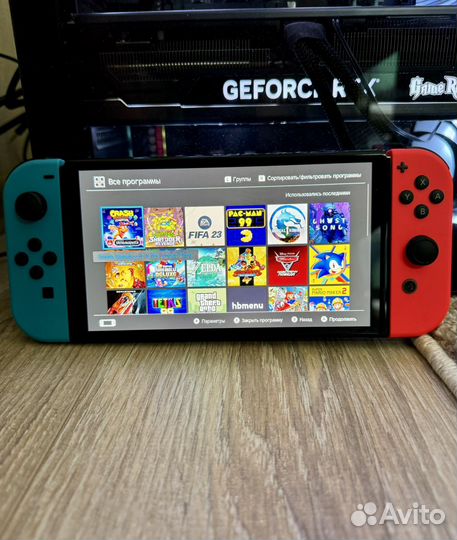 Новая Nintendo Switch oled