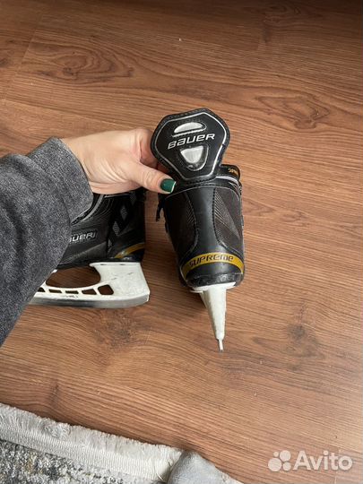 Коньки хоккейные детские bauer 31 размер