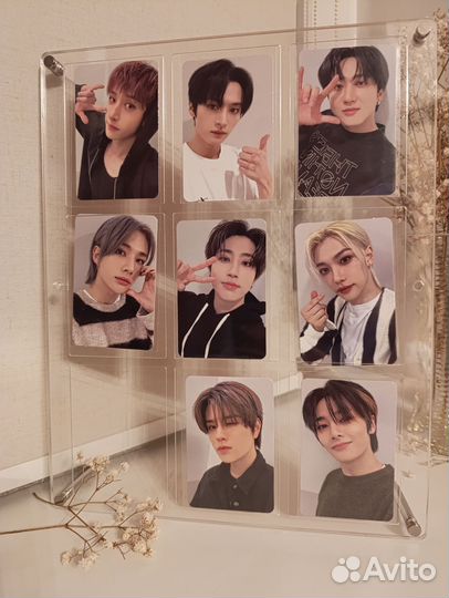 Stray kids rock star lucky draw карты