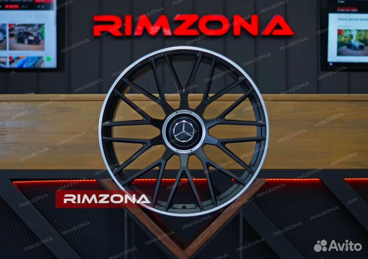 Кованые диски R22 на Mercedes C class