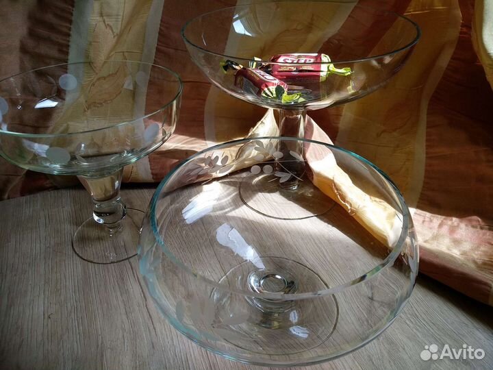 Вазы конфетница СССР