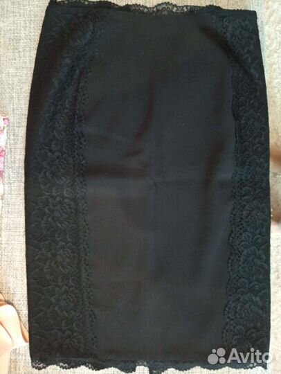 Топ с баской и юбка Love Republic 42р