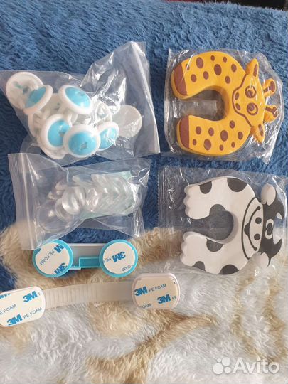 Блокираторы детские розетки, двери, углы