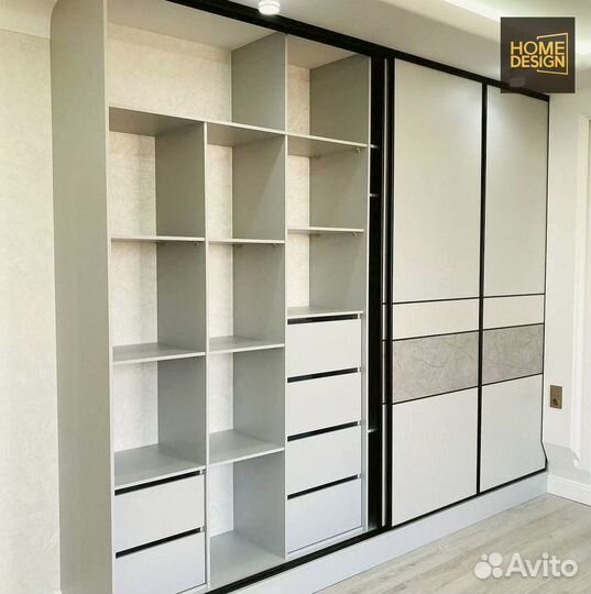 Шкаф с антресолью