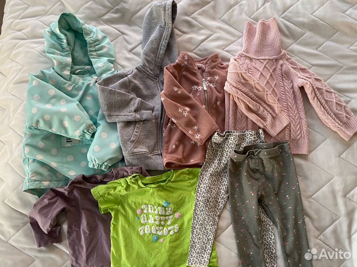 Вещи пакетом на девочку 86
