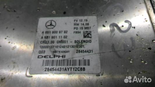 Блок управления двс mercedes benz CLA (72C23PC01)