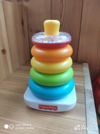 Пирамидка fisher price
