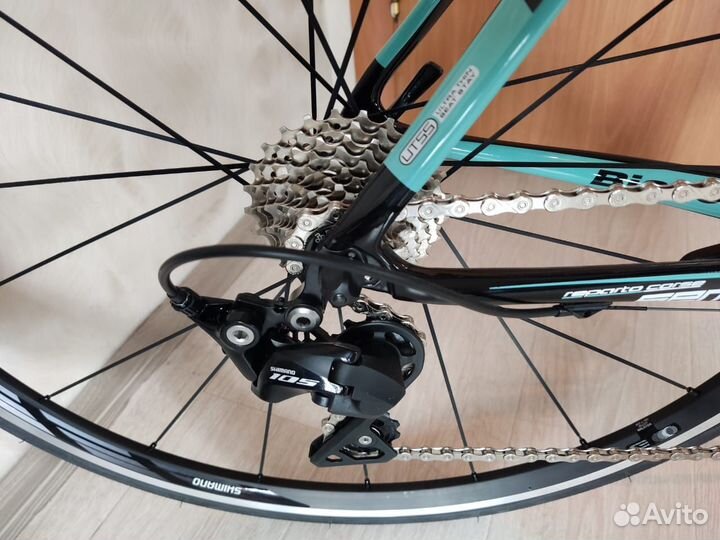 Новый шоссейный карбоновый велосипед Bianchi