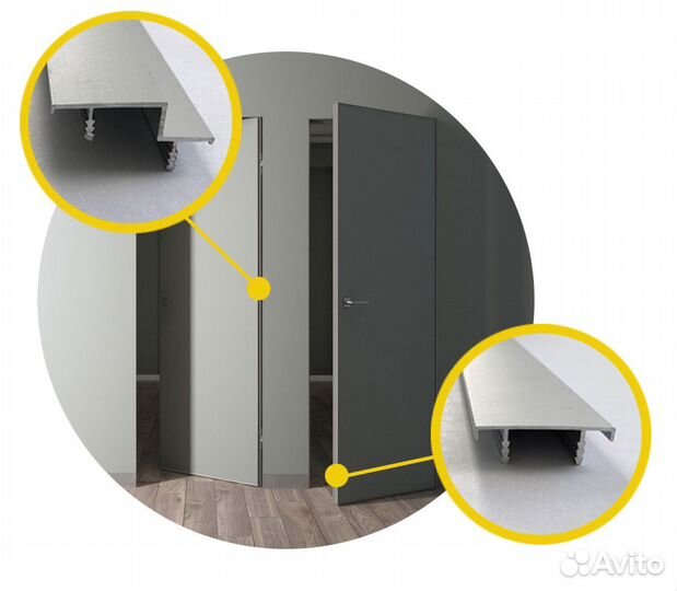 Скрытые двери невидимки