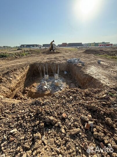 Скусывание, срезка свай до 200шт. в день n-981