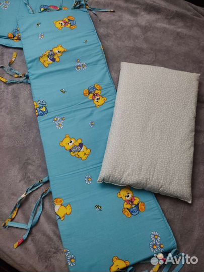 Бортики в кроватку