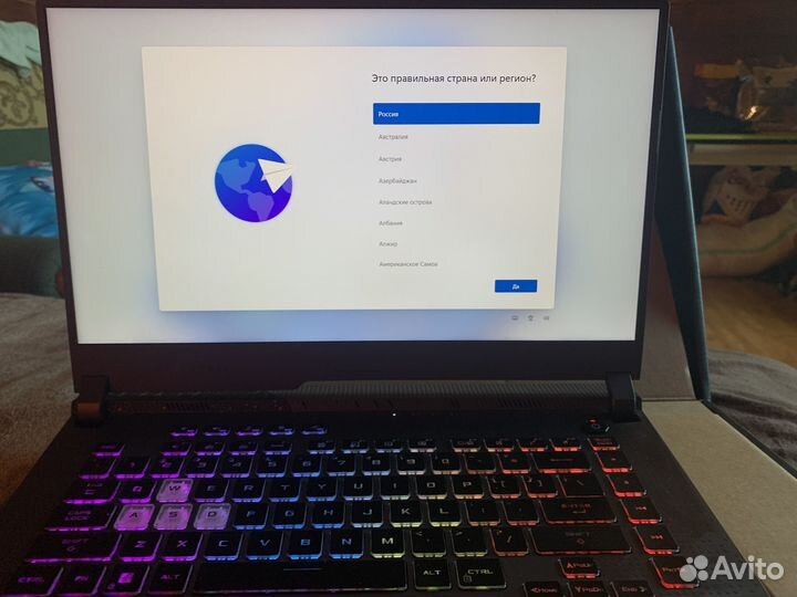 Игровой ноутбук Asus rog strix g15