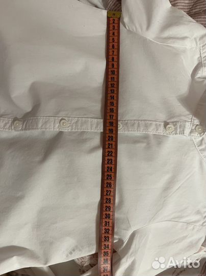 Рубашка белая Benetton рост 120