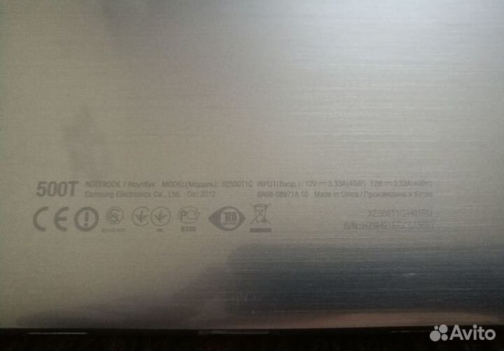 Планшетный компьютер Samsung XE500T1C