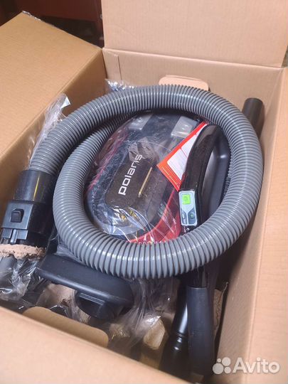 Пылесос Polaris PVC 2003RI, серый/красный