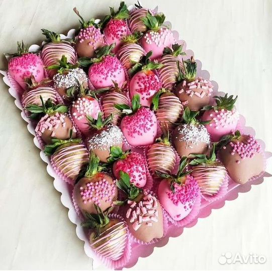 Клубника в шоколаде, бокс 