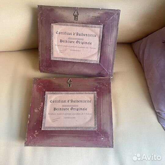 Картины масло. франция