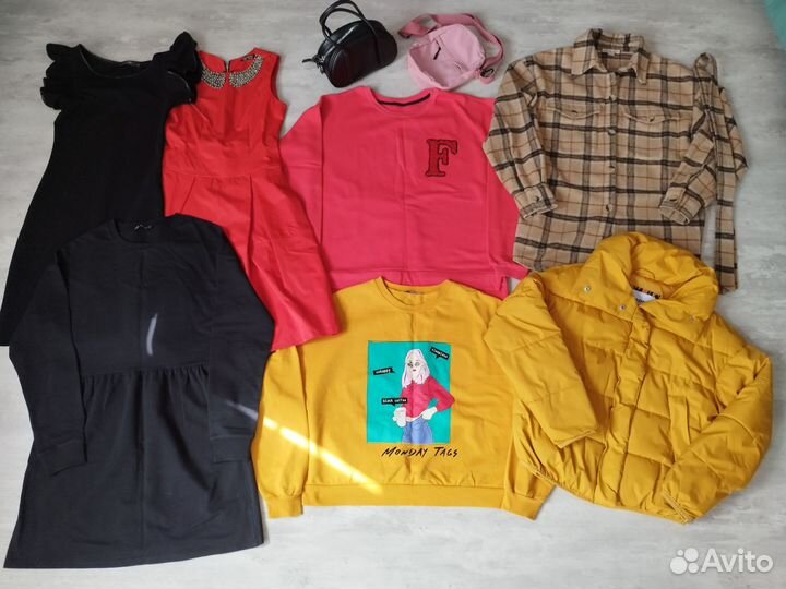 Женские вещи пакетом S-M размер