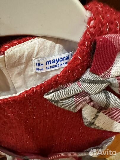 Платье для девочки 74 80