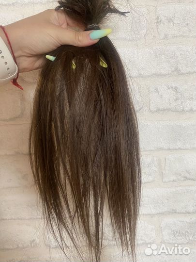 Волосы для наращивания бу темные