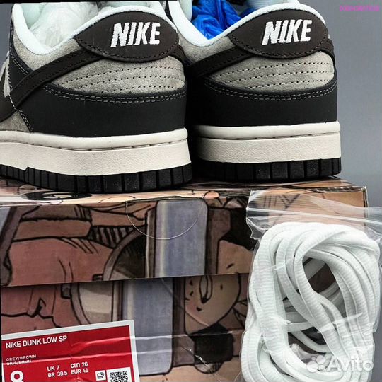 Кроссовки Nike Dunk Dark Brow (Арт.27834)