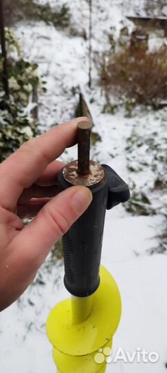 Шнек для ледобура под шуруповерт iceberg 130