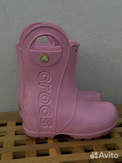 Резиновые сапоги crocs с 10