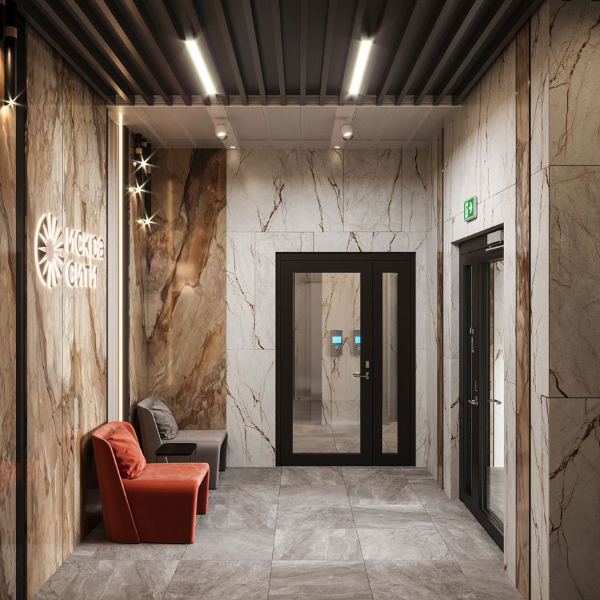 1-к. квартира, 43 м², 2/18 эт.