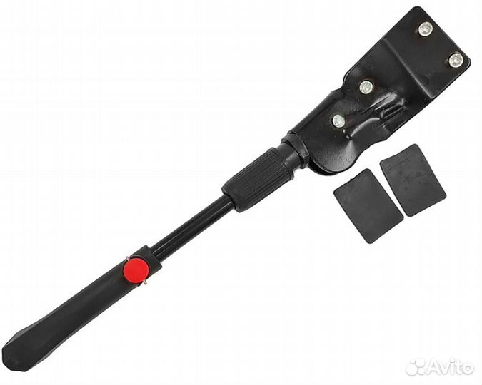 Подножка на перо ST-002 стальная черная регулируем