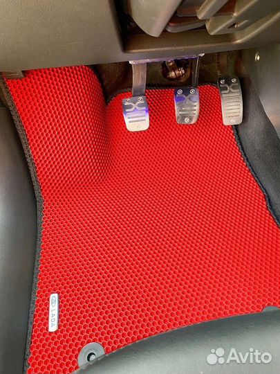 Ева коврики 3D с бортами, без разреза в Самаре