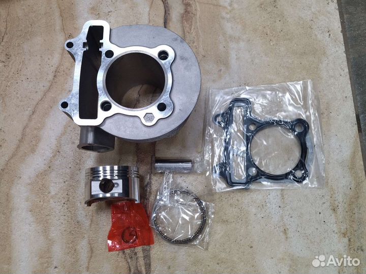 Поршневая скутер 165cc, 157qmb