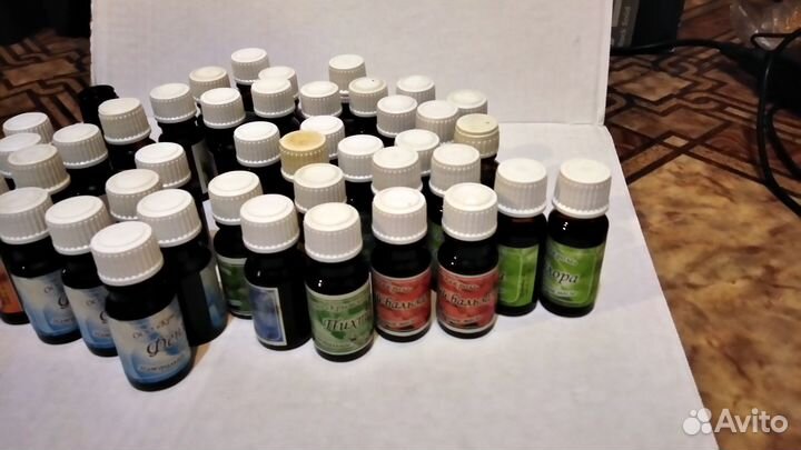 Эфирное парфюмерное масло в ассортименте