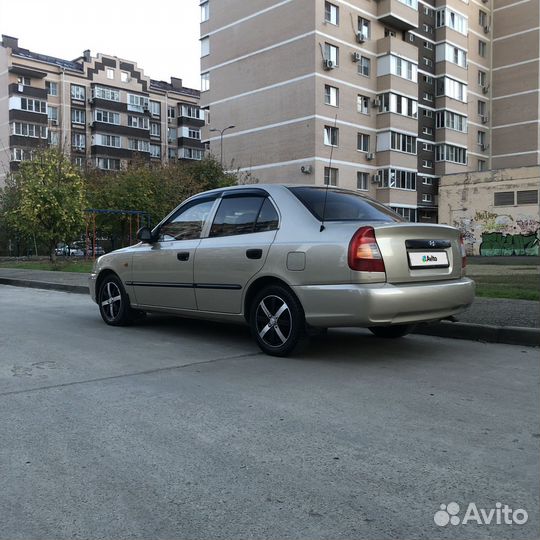 Hyundai Accent 1.5 AT, 2004, 278 000 км