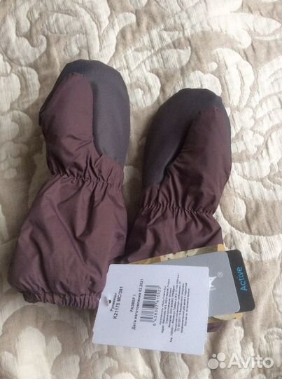 Краги варежки kerry размер 1