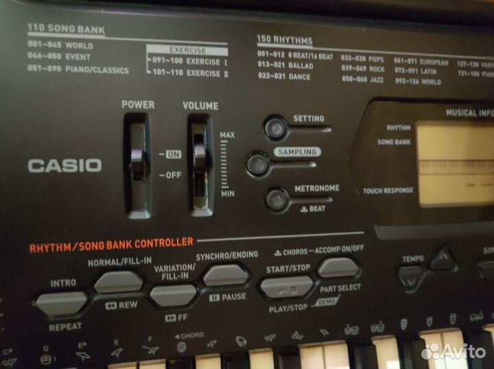 Синтезатор Casio ctk3000 б/у, почти как новый