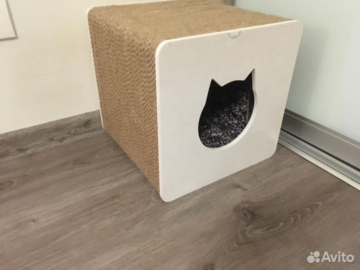 Домик для кошки, Кошачий домик башня, когтеточка