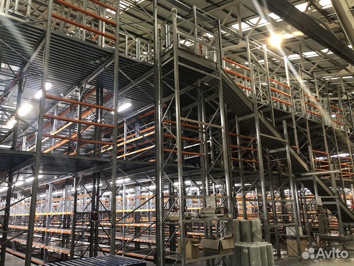 Мезонин для склада б/у