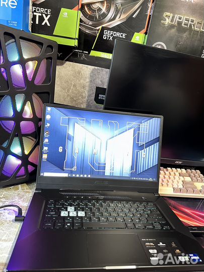 Игровой ноутбук asus TUF RTX 3060/core i7/16GB