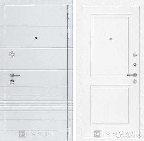 Входная дверь Трендо 11 Белый soft