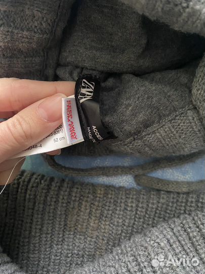 Шапка и снуд zara